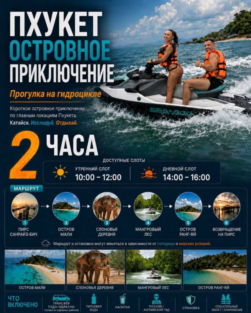 Гидроциклы на Пхукете